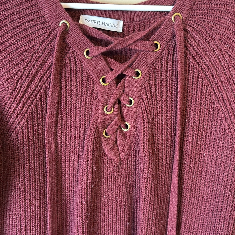 Paper Racine large red sweater - Picture 2 of 4